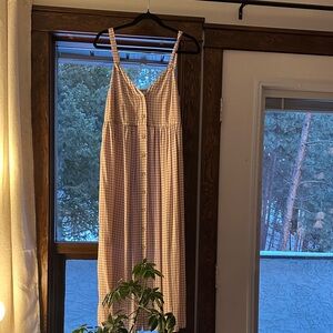 Gentle Fawn gingham dress